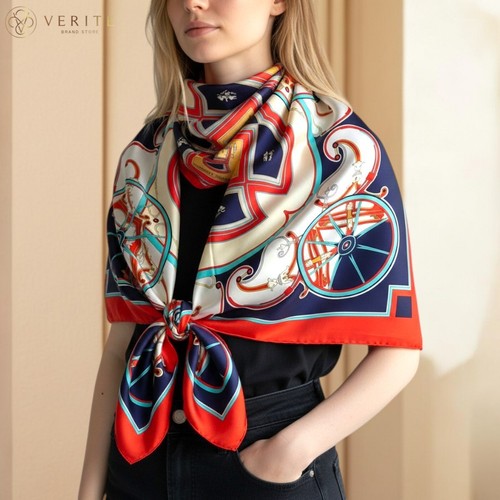 Rare vintage hermes silk scarf - silk,