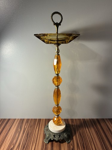 Vintage 1950s amber glass - vintage,