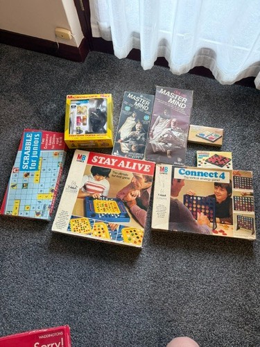 Vintage board games 1980s - board,