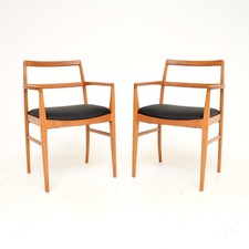 Pair of Vintage Danish Armchairs Designed by Arne Vodder
