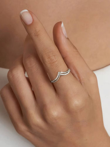 Real 925 sterling silver ring - 925,