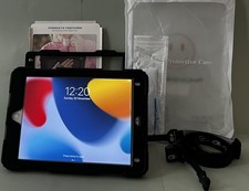 Apple  iPad Air 2 9.7 inch 64GB Wi-Fi - White Model A1566 and case