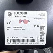 Oakley RE:Subzero Matte Black