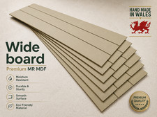 Wide groove mdf - wall, panels