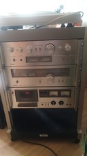 Akai Retro Stereo Also Two Turn Tables Akai Fisher Tape Deck And Tuners Tenisa