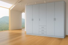 venice 5 Door 3 Drawer White