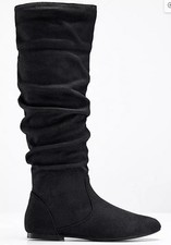 Freemans Wide Calf Slouch Faux