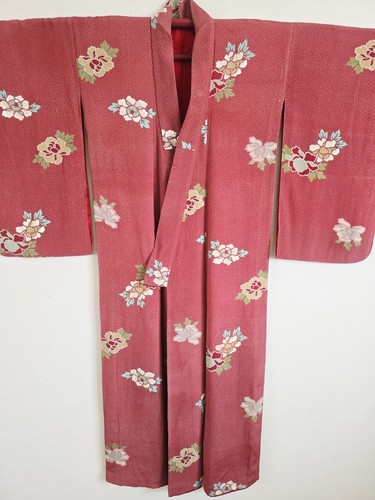 1930s antique japanese silk - ,