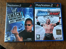 2 x Playstation 2 WWE WWF