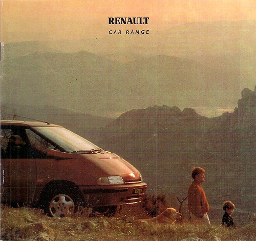 Renault range 1993 1994 - range, uk
