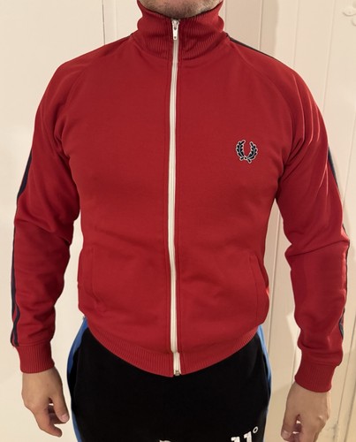 Two fred perry tracksuit tops - two,