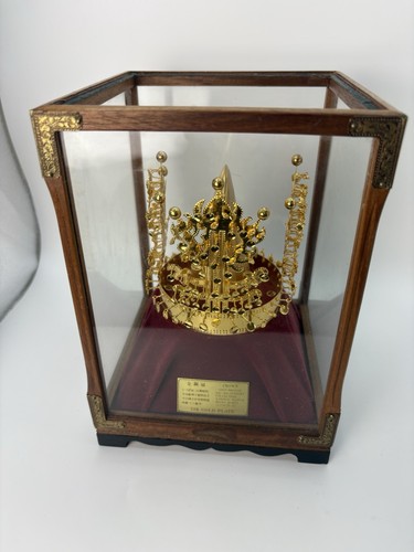 24k gold plated crown replica - 24k,