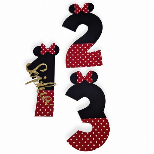 Minnie mouse cake topper