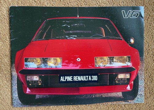 Renault alpine a310 1984 car - renault,
