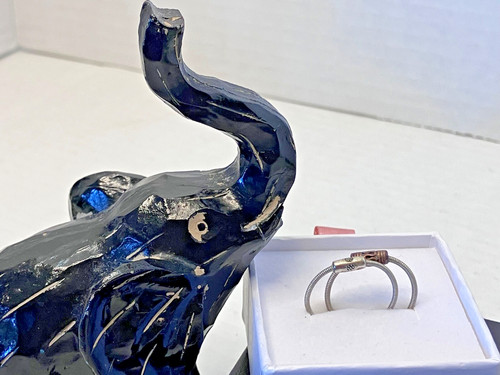 Set guitar string rings - string,