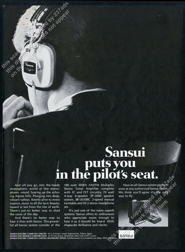 1969 sansui stereo tuner amp - sansui,