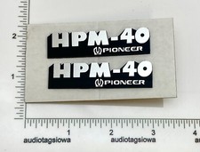 Pioneer HPM-40 Speaker Badge