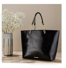 Lipsy Faux Croc Tote Bag - new with tags - gifts for her