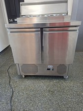 Gastro-line 2 Door Fridge Salardette Piza /sandwich Prep