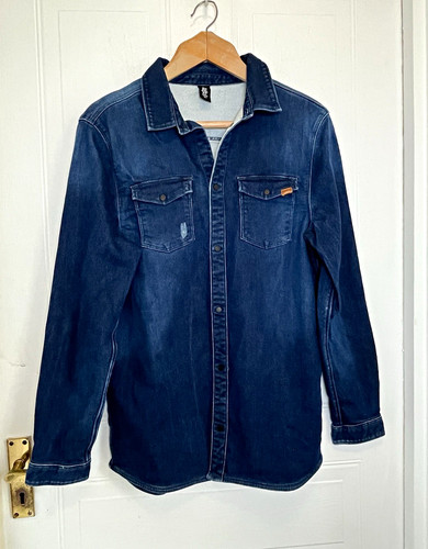 Denim shirt mens small - h&m,