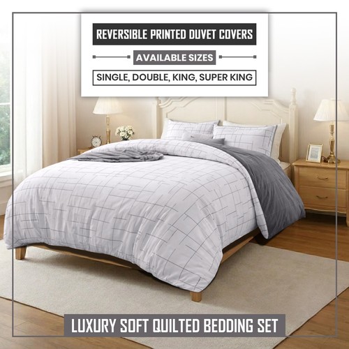 Reversible duvet cover - reversible,