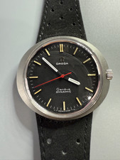 OMEGA Dynamic Men's Black Watch - 135.033 circa 1968, Swinging 60's!