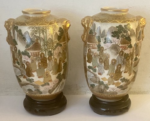 Pair antique japanese - pair,
