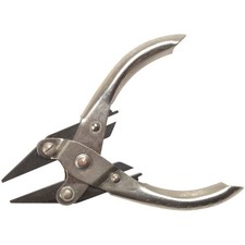 Maun Snipe Nose Pliers Serrated Jaw 125mm (5in)