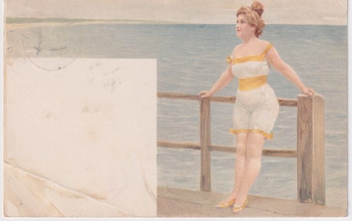 1904 edwardian bathing beauty - 1904,