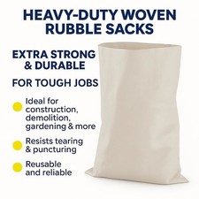10-Pack of Heavy-Duty Woven