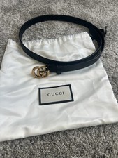 Gucci Women's GG Leather Belt