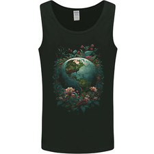 Fantasy Earth Climate Change Environment Mens Vest Tank Top
