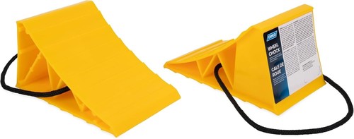 Heavy duty wheel chocks stop - wheel,