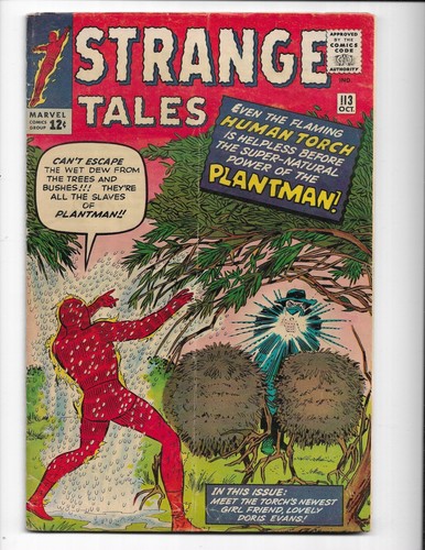 Strange tales 113 3 - -, vg-