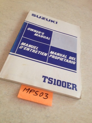 Suzuki ts100er ts100 100 - suzuki,