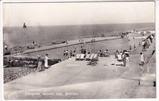 An Early Real Photo Post Card of Shoalstone Bathing Pool, Brixham. Devon
