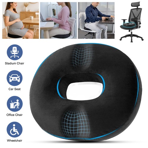 Donut cushion pillow - cushion,