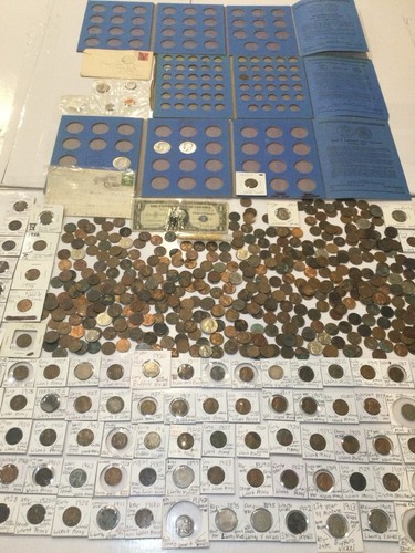 500 coins old 1800s 1900s - 500+,