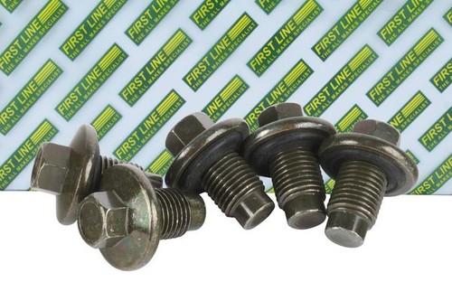 First line oil sump - screw, plug
