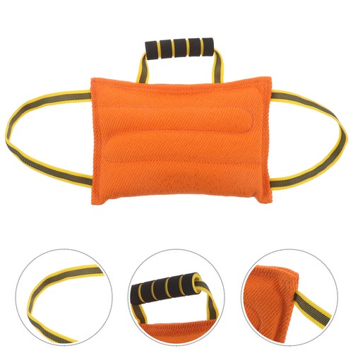 Orange bite sleeve - orange, dog