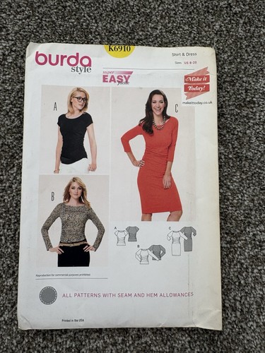 Burda style k6910 - burda, ladies