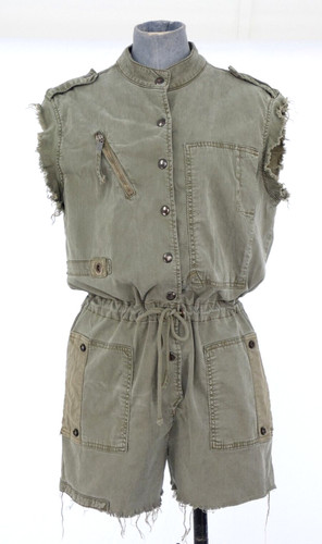 Zara playsuit romper army - zara,