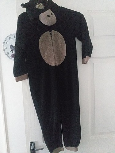Boys bear pyjamas with - with, hood
