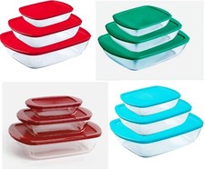 Pyrex Glass Storage Food