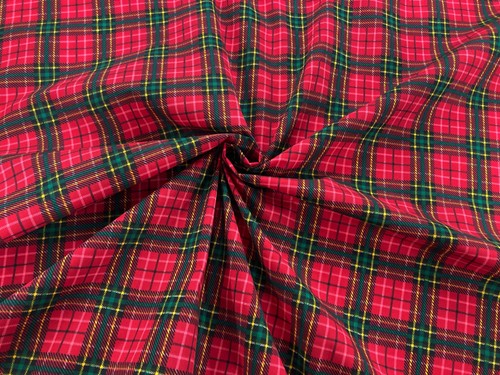 Christmas polycotton fabric - polycotton,