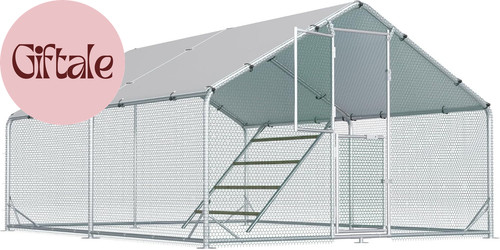 Large chicken coop - chicken, coop,metal