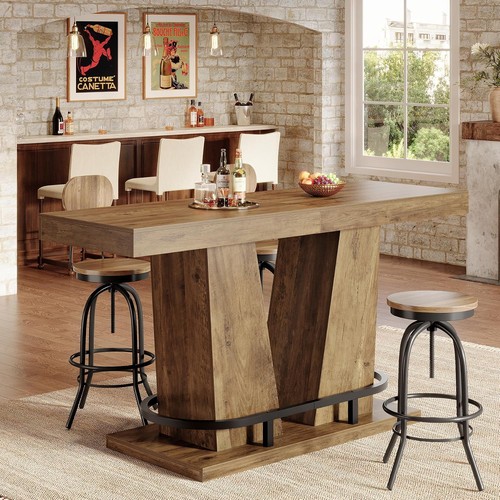 Industrial bar table - 63",
