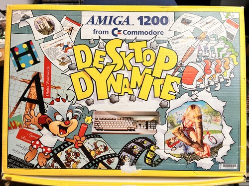 Amiga 1200 desktop - desktop, dynamite