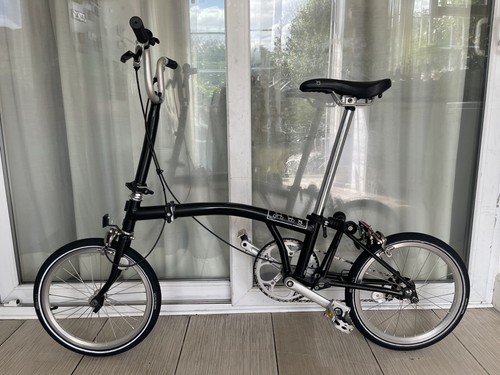 Brompton m1e folding - m1e, (2016)