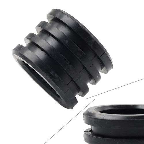 Rubber black exhaust pipe - black,